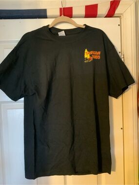 Shanghai Reds Black Graphic Short-Sleeve Tee